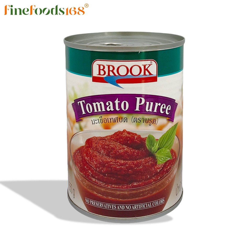 บรูค มะเขือเทศบด 550 กรัม - Tomato Puree 550g Brook brand