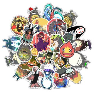 สติ๊กเกอร์การ์ตูนญี่ปุ่น 50 ชิ้นสําหรับตกแต่งกระเป๋าเดินทาง