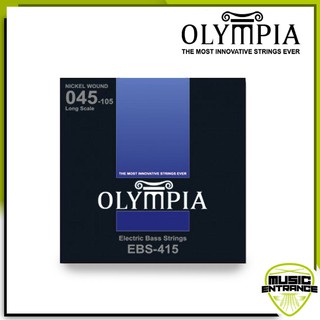 Olympia สายกีต้าร์เบส 4 สายกีต้าร์ Nickel Wound : 45-105