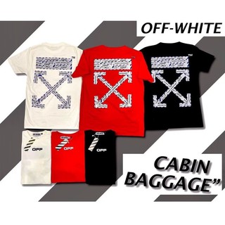 เสื้อยืดแบรนด์เนมงานป้าย Off-white