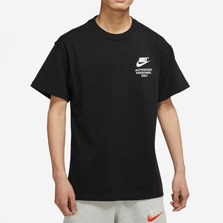 [S-5XL] Nike เสื้อยืดแขนสั้น คอกลม ผ้าฝ้าย 100% พิมพ์ลาย ทรงหลวม สไตล์คลาสสิก เรียบง่าย สําหรับผู้ใหญ่ ทุกเพศ Xs-3Xl NGc