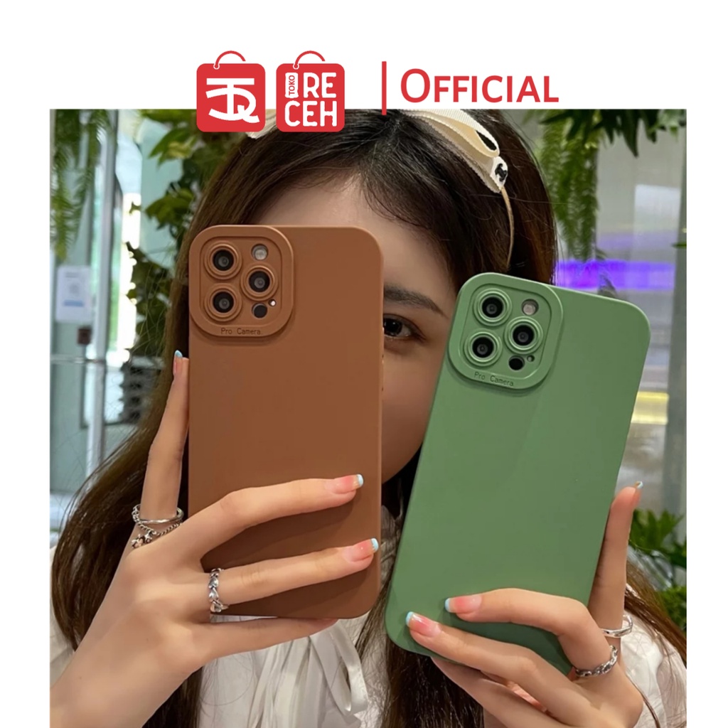 Case Pro Camera Samsung J2 Prime J5 Prime J7 Prime Grand Prime Silicone Softcase Matte Macaron Proca