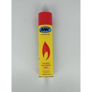 แก๊ส แก๊สกระป๋อง MK Lighter Butane Refill กระป๋อง เติมไฟแช็ค เตาแก๊ส 300ml 10.14FL.OZ