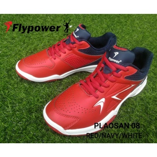 [ใส่โค้ด INC12LF ลดเพิ่ม 70-]รองเท้าแบดมินตัน​ Flypower​ รุ่น​ PLAOSAN​ 08