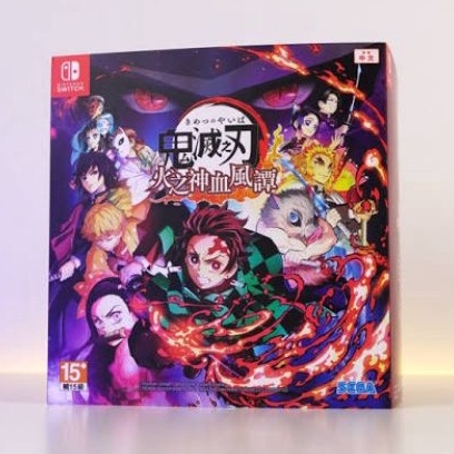 มือ1 limited edition ดาบพิฆาตอสูร Demon Slayer Kimetsu no Yaiba  เกม nintendo switch ใหม่ 2022 พร้อมส่ง