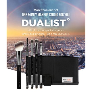 《🇰🇷พร้อมส่ง》FLALIA :: DUALIST Portable Makeup Brush Set