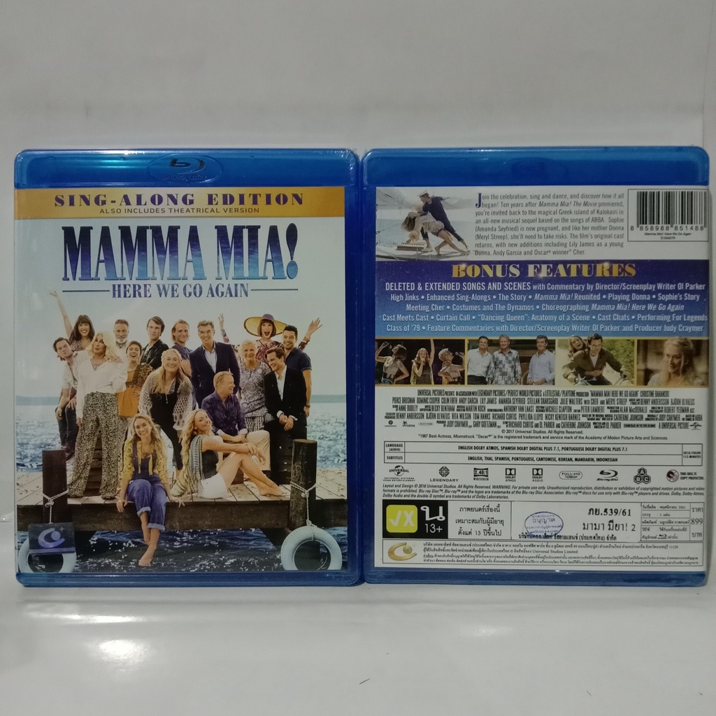 Media Play Mamma Mia! Here We Go Again/ มามา มียา! 2 (Blu-Ray) / S16497R