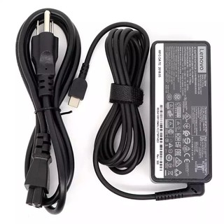 65W ประเภท USB C อะแดปเตอร์แล็ปท็อปสำหรับ Lenovo ThinkPad T480 T480s T580 X280 X380 E580 L380 L480 20V 3.25A