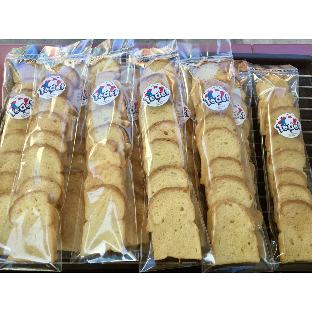 ขนมปังกรอบ Tedet ตู้นม บางพระ