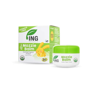 บาล์มทาหลังยุงกัด Ing Organic (15 g ) สำหรับเด็ก 3 เดือนขึ้นไป