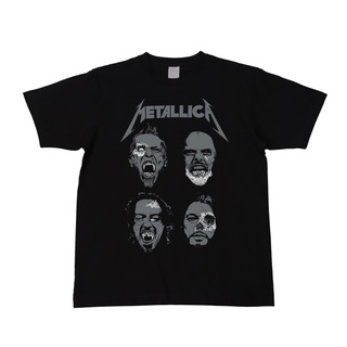 เสื้อยืดแขนสั้น พิมพ์ลายวงร็อค METALLICA ACDC QUEEN NIRVANA NIRVANA สไตล์สตรีทอเมริกัน