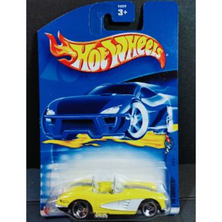 Hot Wheels Chevrolet Corvette 1958 แพ็คอินเตอร์งานเก่า Rare