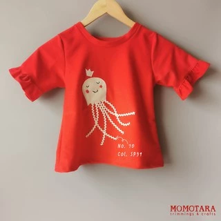 MOMOTARA No.70 (ชุดที่ 4) เทปถัก Braid ซิกแซก Ric Rac Braid ขนาด 0.8 CM ยาว 36 หลา เทป ริบบิ้น diy วัสดุตกแต่ง