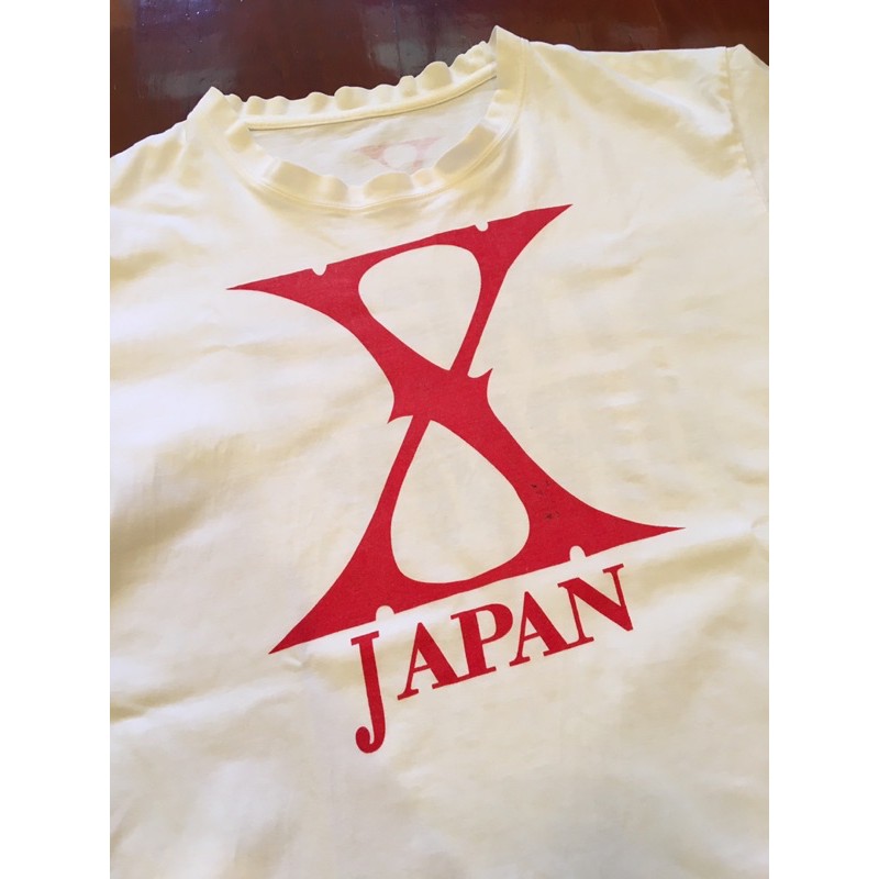 เสื้อวงญี่ปุ่นมือสอง RARE!!! VINTAGE X-JAPAN STREET ARMY Size M มือ2