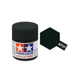 สีสูตรน้ำ TAMIYA XF-27 Black Green (10 ml)