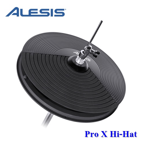Alesis Pro X Hi-Hat แป้นยางสำหรับใช้เป็น Hi-Hat กลองไฟฟ้าขนาด ใช้งานร่วมกับขาตั้ง Hi-Hat แบบทั่วไปได้
