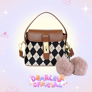 [ ทักแชทสอบถามสต๊อคก่อนกดสั่งซื้อ! ] — * Coco Crush mini bag 🦔 กระเป๋าสีน้ำตาล แถมพวงกุญแจเชอรี่ให้ทุกใบ