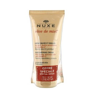 NUXE Reve De Miel Hand &amp; Nail Cream 2 x 50ml/1.5oz