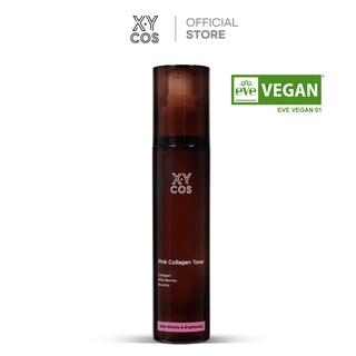 [XYCOS ] โทนเนอร์คอลลาเจนสีชมพู 120 มล.【EVE VEGAN】