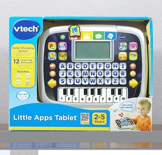 เครื่องเล่นเกมส์ปริศนา American Genuine Vtech Vitit Baby Puzzle Early Teach Small Tablet English Learning Machine