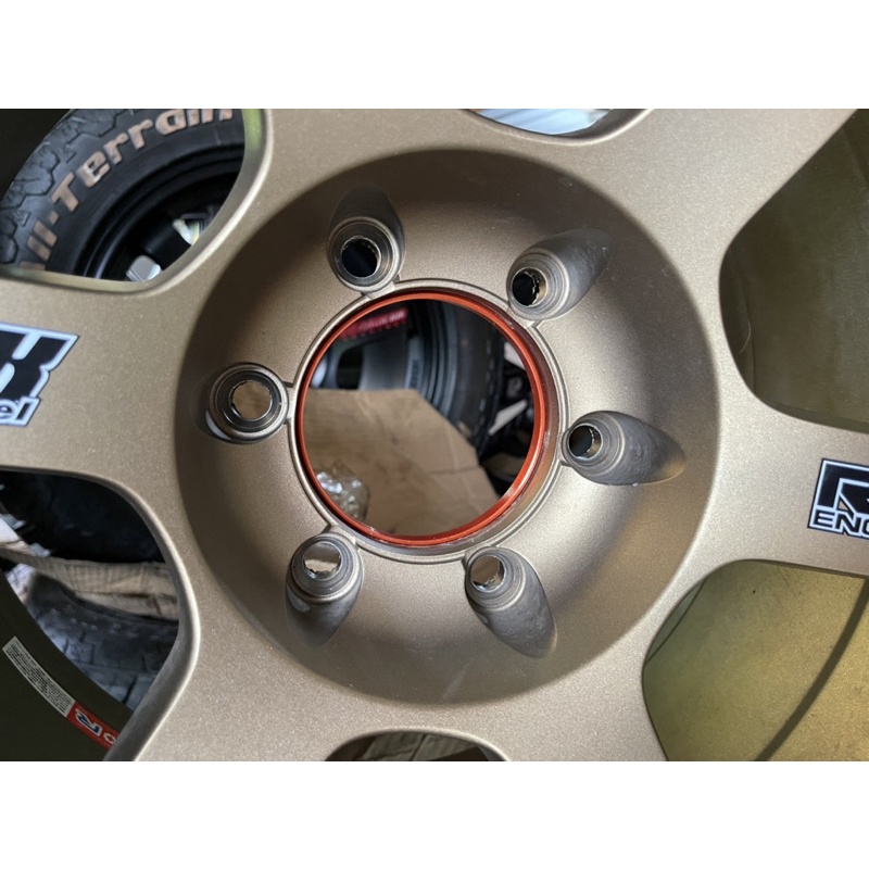 ปลอกกันสั่น ใส่ISUZU ((สีส้มมาใหม่ )(ใส่ล้อแต่ง) 100-106