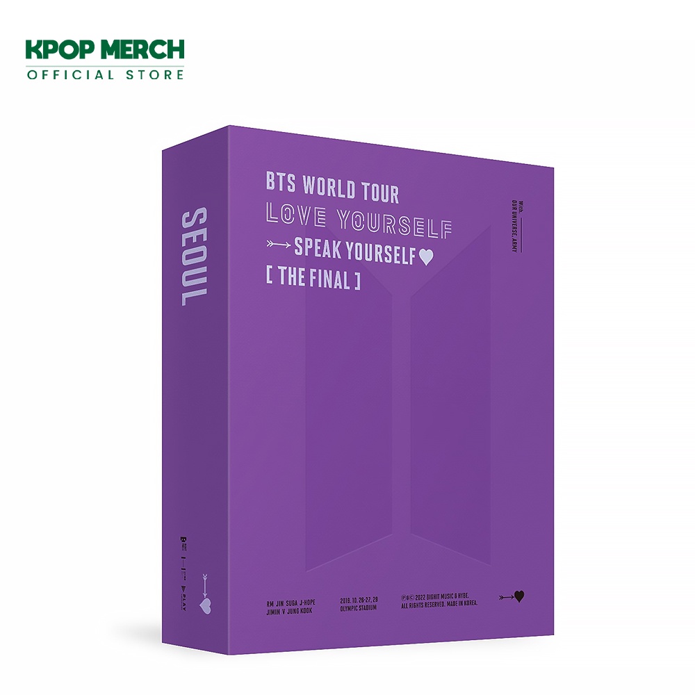 BTS - World Tour Love Yourself Speak Yourself [ The Final ] Digital Code