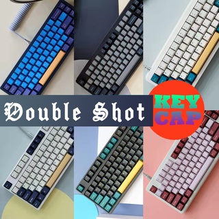 Fast Shipping หมวกคีย์ PBT Double shot keycap  OEM profile cherry  สังข์นกแก้ว / Marrs Green / Merlin / Rudy / Darling / Olivia / Shoko / ซามูไรบลูแดง / GMK