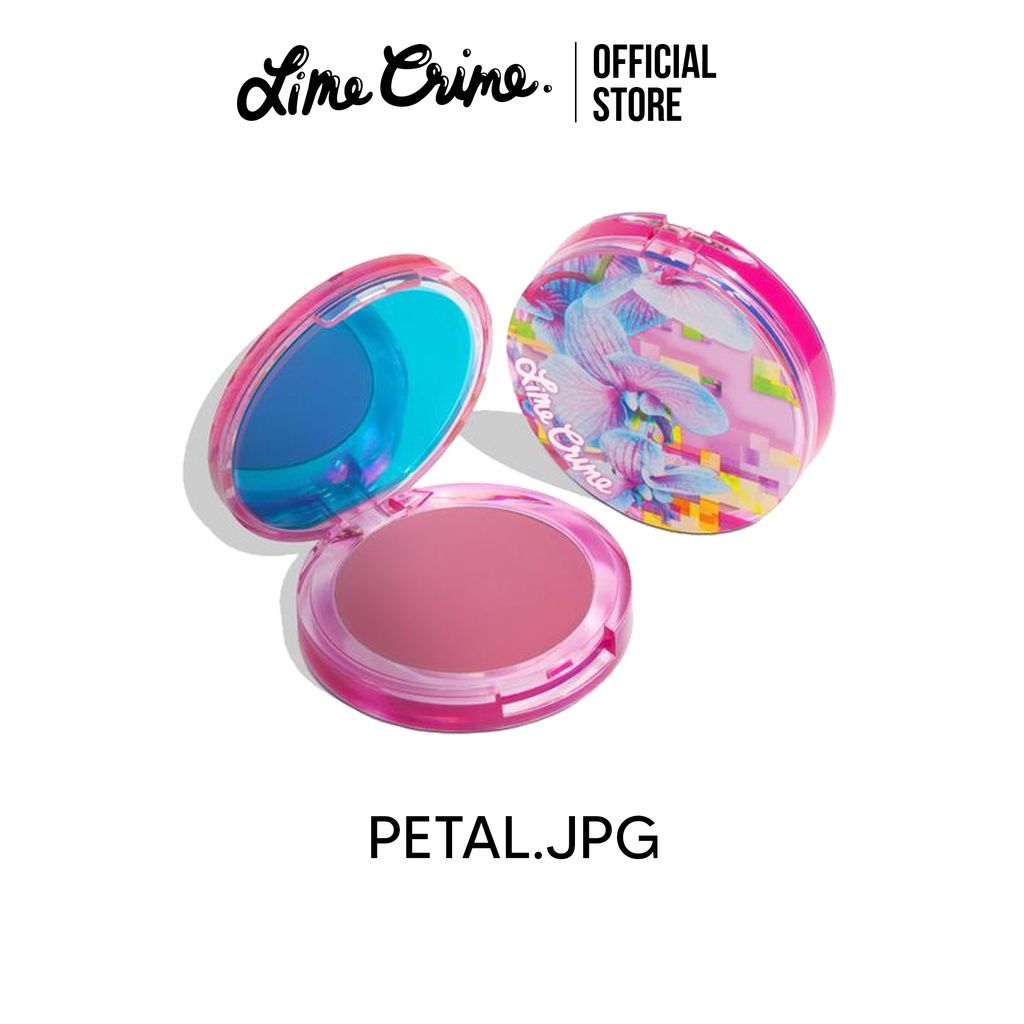 (Lot ผลิต 01/19) Lime Crime Softwear Blush สี Petal.jpg บรัชออน ไฮบริด ไม่ป็นคราบ ไม่ดูหนา By Lime C