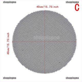 [GSOP] แผ่นตาข่ายย่างบาร์บีคิว แบบไม่ติด สีดํา