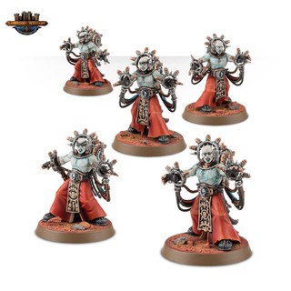 [GW-พร้อมส่ง] Warhammer: 40K: ADEPTUS MECHANICUS: ELECTRO-PRIESTS โมเดลเกมสนามจำลอง