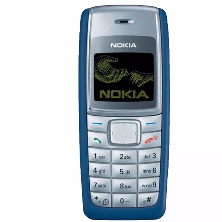 โทรศัพท์มือถือ โนเกียปุ่มกด NOKIA 1110  (สีฟ้า) 3G/4G รุ่นใหม่2020  รองรับภาษาไทย
