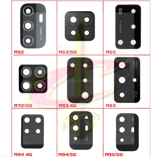 เลนส์กล้อง (Camera Lens) สําหรับ Oppo A32 A52 A72 A92 A33 รูปที่ 2