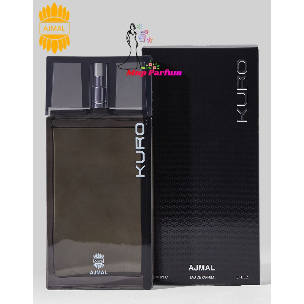 ✒◘◆AJMAL Kuro Eau de Parfum 90 ml. ( กล่องซีล )