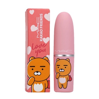 MAC X Kakao Friends Co-branded Valentines Day Limited Pink Shell Lipstick New ลิปสติกแป้งวันวาเลนไทน์ร่วมแบรนด์