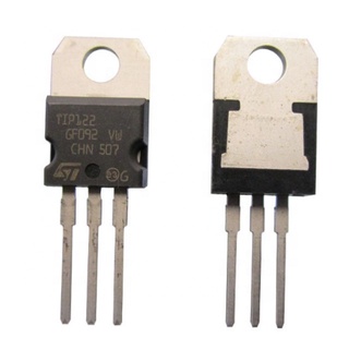 TIP122 NPN TIP127 PNP ของแท้ ใหม่ ITALY Medium-power Darlington Transistor , ทรานซิสเตอร์