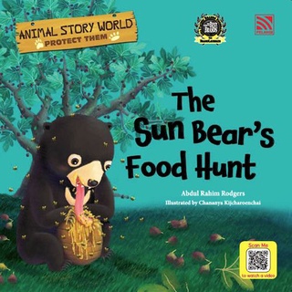 นิทานภาษาอังกฤษ The Sun Bears Food Hunt ชุด Animal Story World Pelangithai