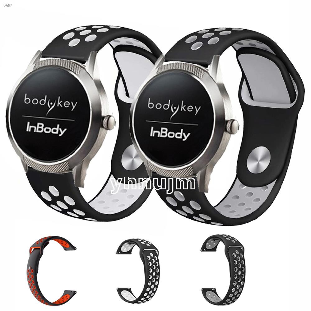 สาย Amway InBody Watch สายนาฬิกาข้อมือซิลิโคน for Garmin Vivoactive 4s/Ticwatch C2/Huawei B5 อุปกรณ์เสริมสมาร์ทวอทช์ 18