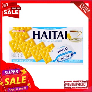 ไฮไท แคร็กเกอร์ รสดั้งเดิม ขนาด 172 กรัมบิสกิต คุกกี้ และแครกเกอร์Haitai Cracker Original 172 g