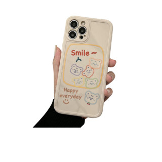 เคสโทรศัพท์ TPU กันกระแทก สีหวาน สำหรับ 12 Pro Max 11 Pro Max Xs XR 8 7Plus SE #895-3