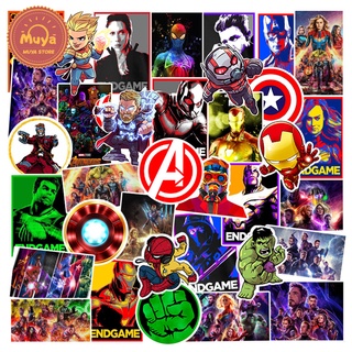 Muya สติกเกอร์ ลายการ์ตูน Marvel Super Hero Avengers กันน้ํา สําหรับติดตกแต่ง 95 ชิ้น