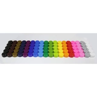 ฝาปิดขวด/ฝาเกลียว ขนาดปาก 30 มิล 150ชิ้น /ห่อ มีหลายสีให้เลือก