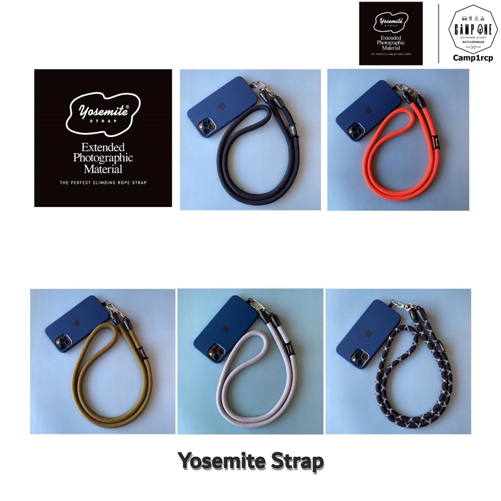 ลดราคา [ส่งเร็ว/ถูกสุด/มีประกัน]  Yosemite Strap Made in JAPAN สายคล้องโทร Vintage สไตล์ ญี่ปุ่น  [แ