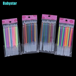 Babystar อุปกรณ์เครื่องเขียน ปากกามาร์กเกอร์เรืองแสง 12 ชิ้น /