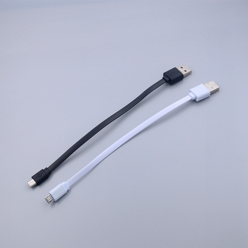 พาวเวอร์แบงค์ สายชาร์จ usb 20 ซม. micro v8 Android