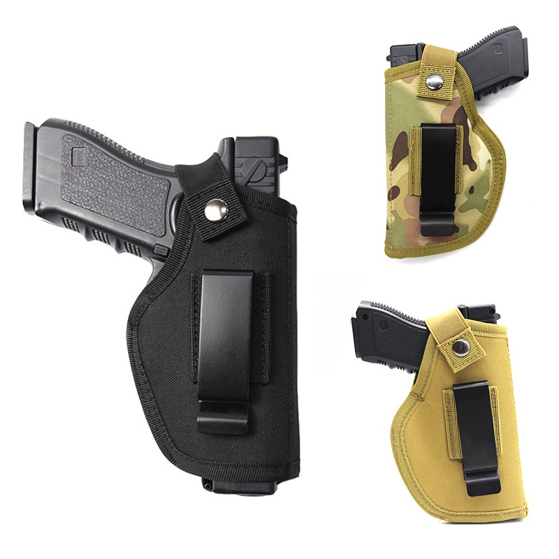 IWB Left Right Hand Gun Holster Hunting Airsoft Case for Glock 17 Beretta M9 G2C Makarov Universal 9