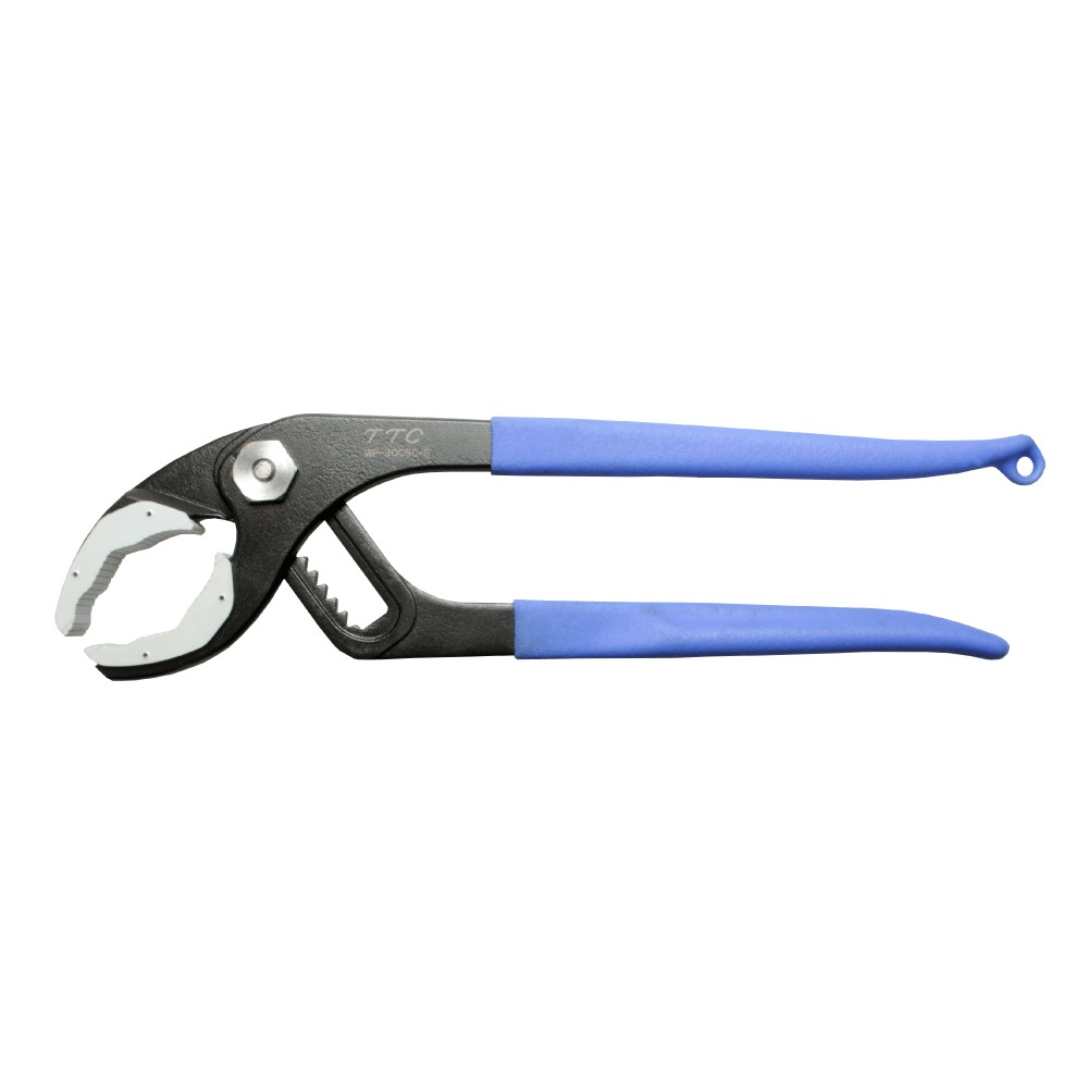 TTC คีมคอม้าจับท่อกันรอย 12 นิ้ว มีสปริง รูคล้องสาย งานท่อพลาสติค WP-300SC-S