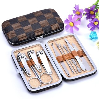 ชุดอุปกรณ์ตกแต่งเล็บสแตนเลส Nail Art Manicure Tools Set