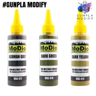 MODIO สีอะคริลิคผสมสำเร็จ สีเฉดทหาร 60 ml