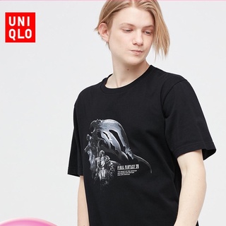 Uniqlo UT เสื้อยืดแขนสั้น พิมพ์ลาย FINAL FANTASY สําหรับผู้ชาย (FINAL FANTASY-XVI)449089