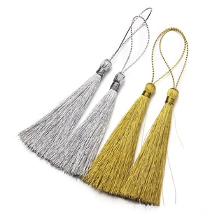 Bubble Shop61 30X Tassels ผ้าไหม Diy สําหรับตกแต่งที่คั่นหนังสือกุญแจเสื้อผ้า